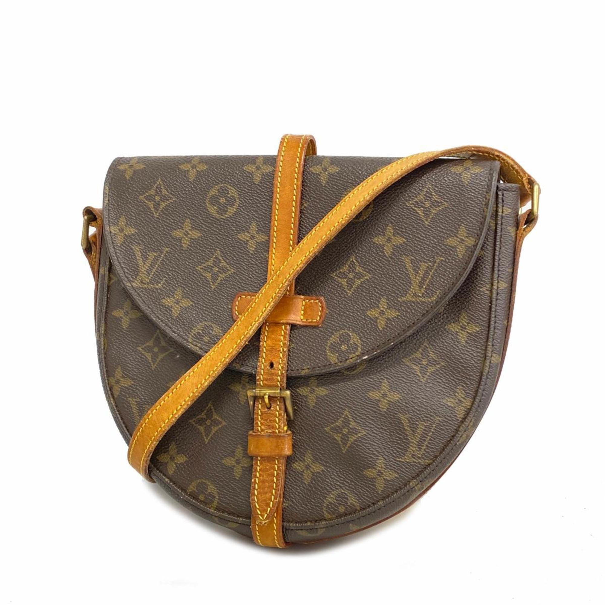 Louis Vuitton Shoulder Bag Monogram Shanti M51233 Brown Ladies