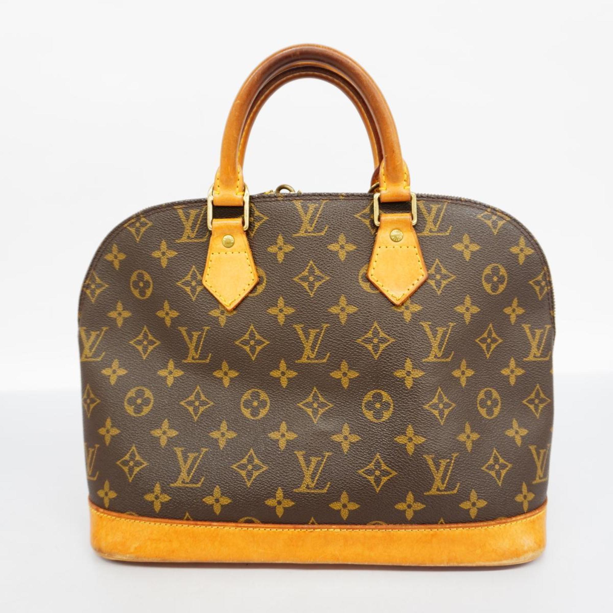 Louis Vuitton handbag Monogram Alma M51130 brown ladies