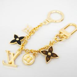 Louis Vuitton Keychain Monogram Bijoux Sac Chene Spring Street M68999 Gold Women's