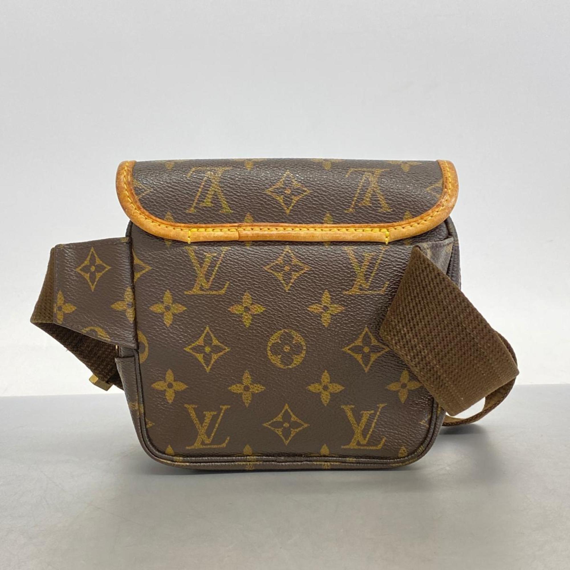 Louis Vuitton Waist Bag Monogram Bumbag Bosphore M40108 Brown Men's Women's