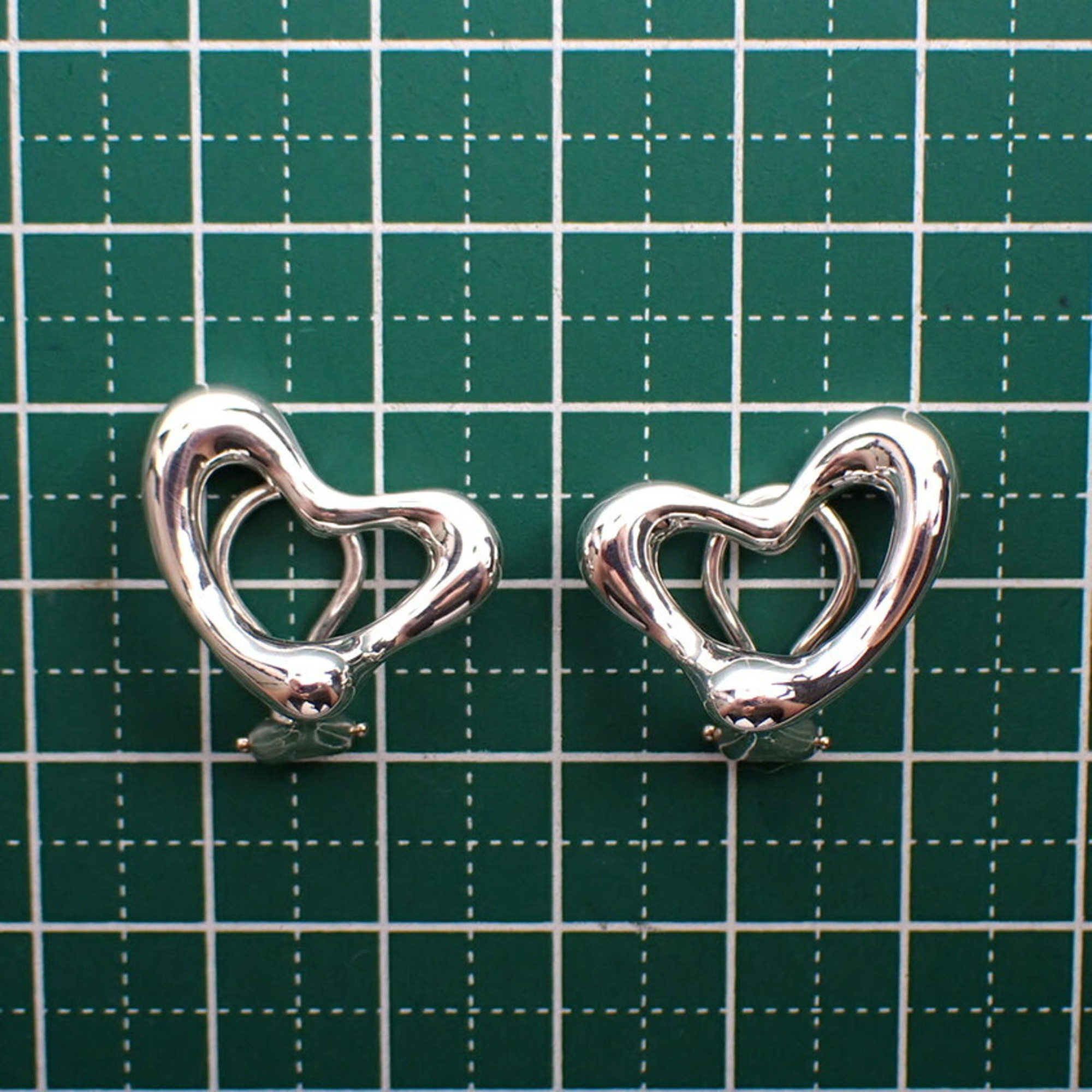 TIFFANY Tiffany SV925 heart earrings