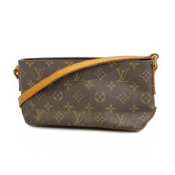 Louis Vuitton Shoulder Bag Monogram Trotter M51240 Brown Ladies