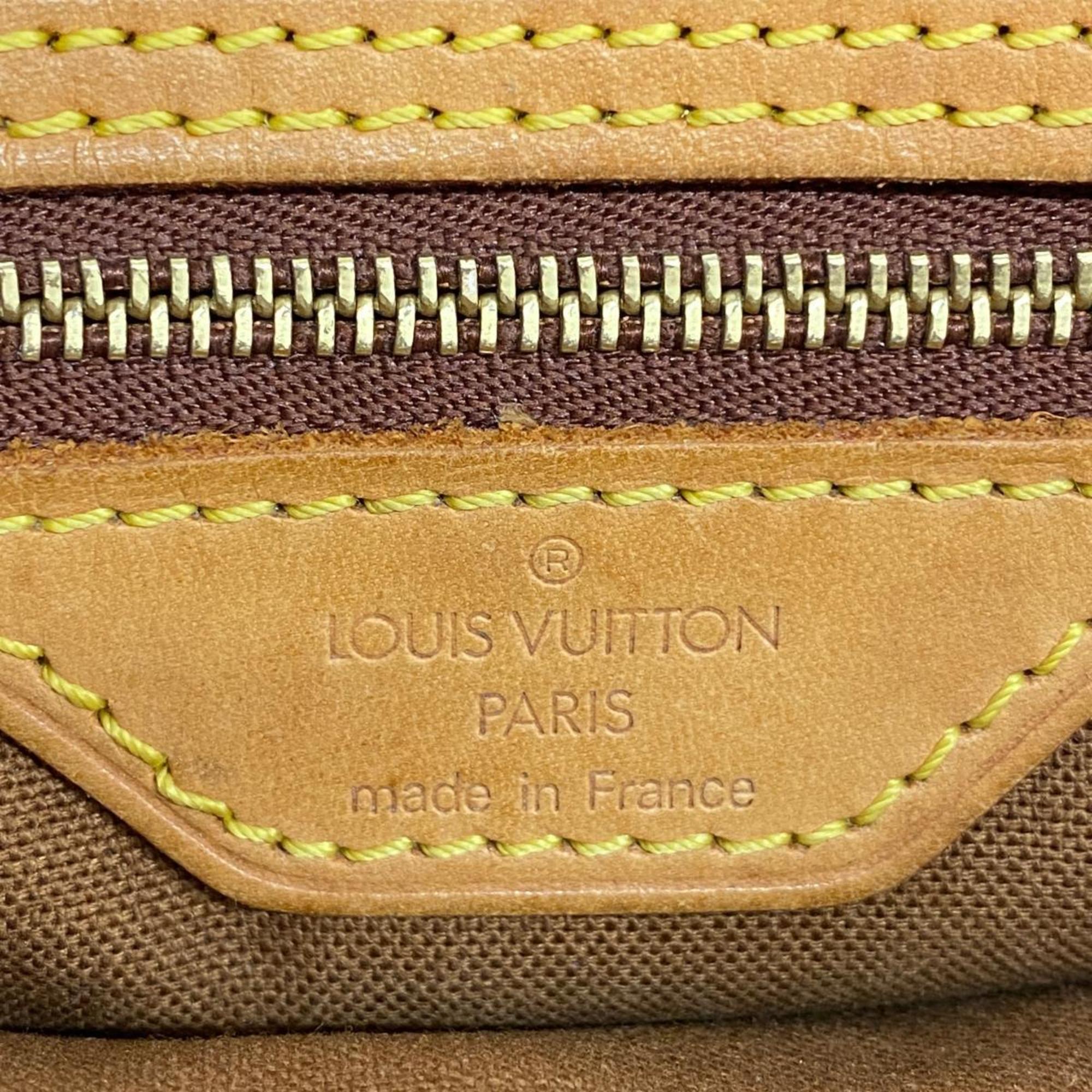 Louis Vuitton Shoulder Bag Monogram Trotter M51240 Brown Ladies