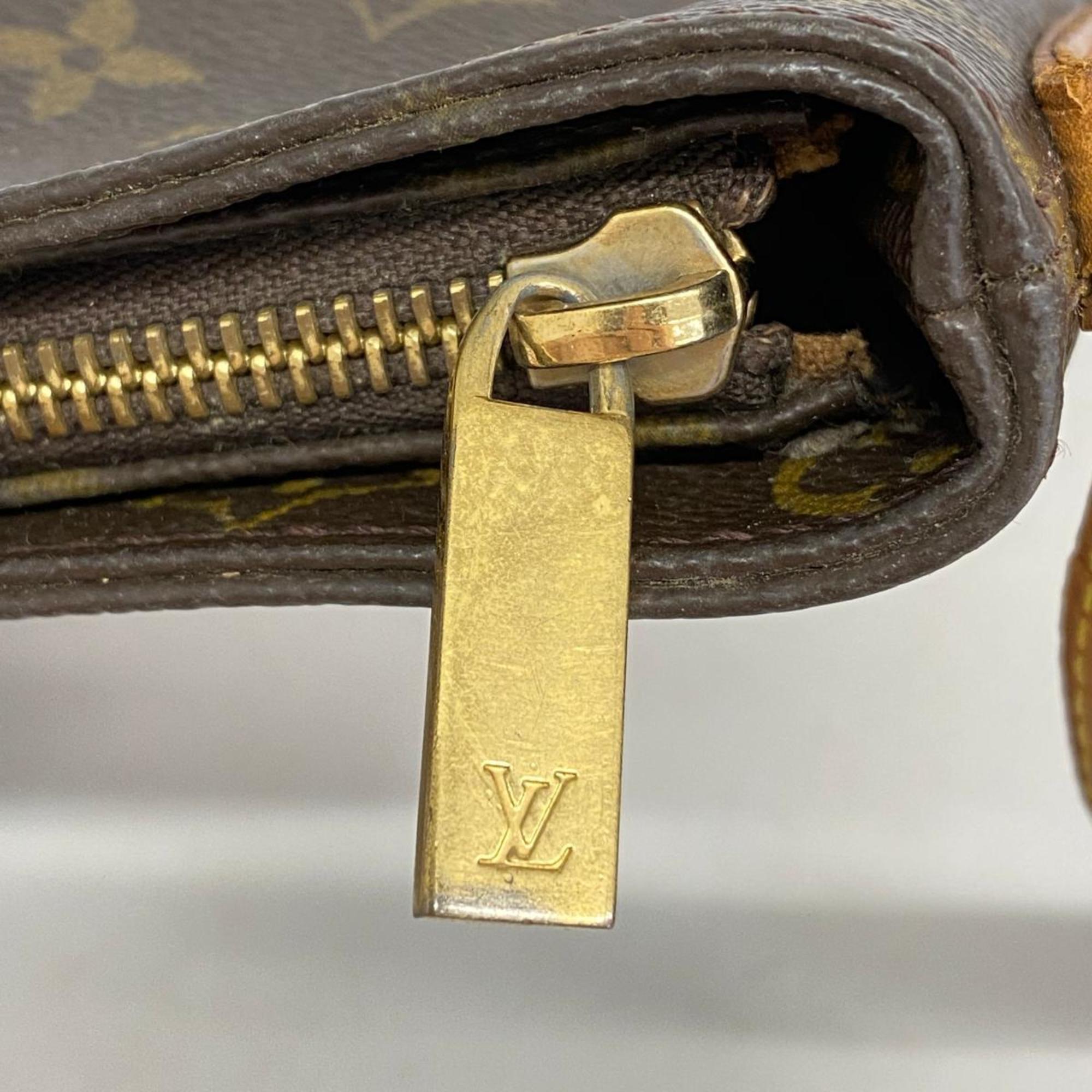 Louis Vuitton Shoulder Bag Monogram Trotter M51240 Brown Ladies