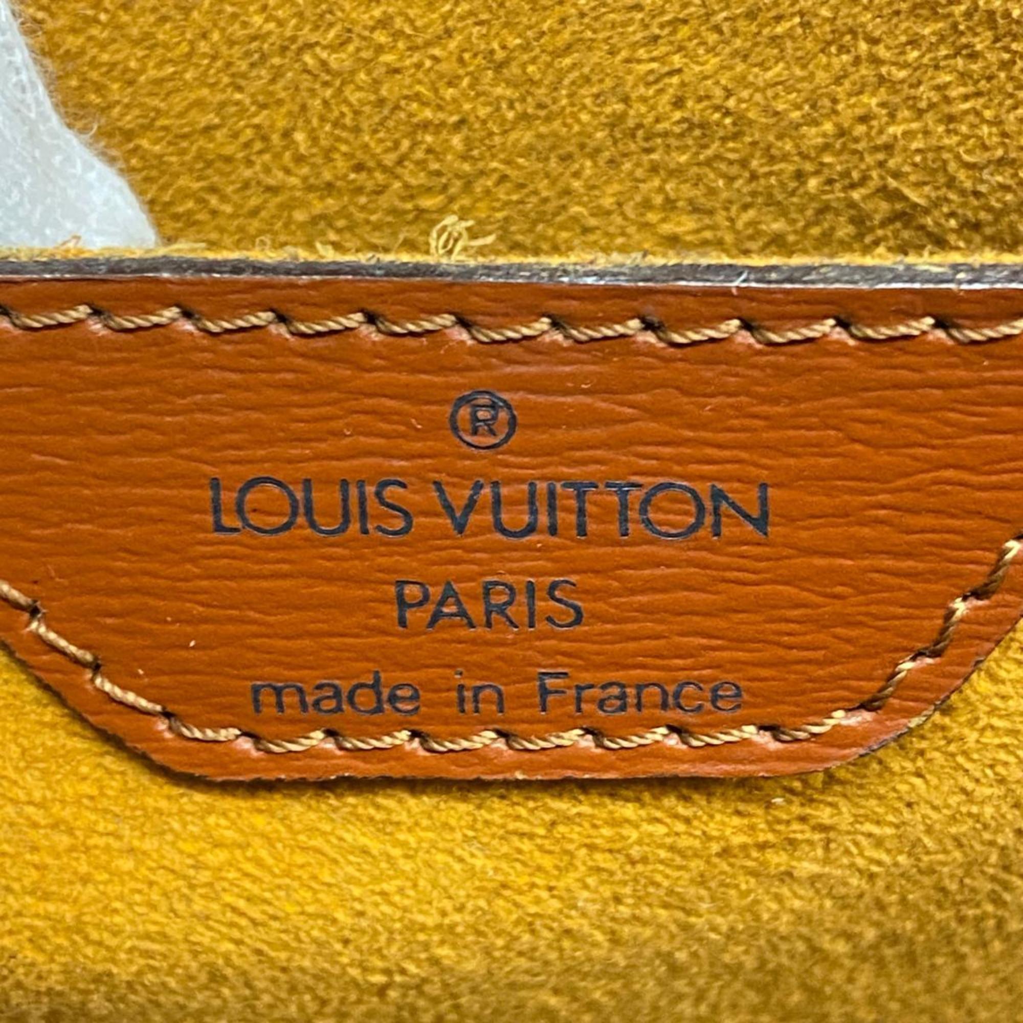 Louis Vuitton Handbag Epi Saint Jacques M52273 Kenya Brown Ladies