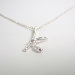 TIFFANY 925 Initial K Pendant Necklace