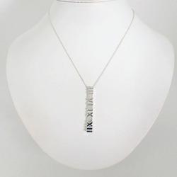 TIFFANY 925 Atlas Bar Pendant Necklace