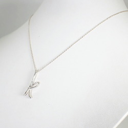 TIFFANY 925 Initial K Pendant Necklace