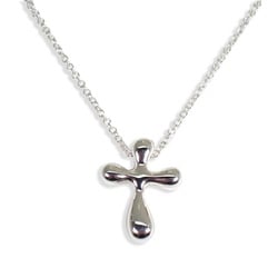 TIFFANY Tiffany 925 teardrop cross pendant necklace