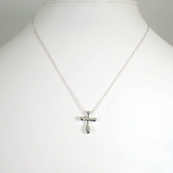 TIFFANY Tiffany 925 teardrop cross pendant necklace