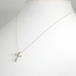 TIFFANY Tiffany 925 teardrop cross pendant necklace