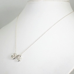 TIFFANY 925 Double Loving Heart Pendant Necklace