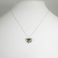 TIFFANY 925 Full Heart Pendant Necklace