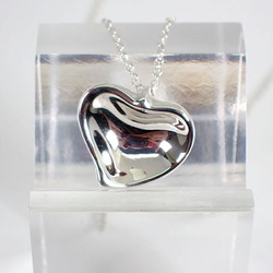 TIFFANY 925 Full Heart Pendant Necklace