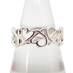 TIFFANY 925 Full Eternity Loving Heart Ring Size 13.5