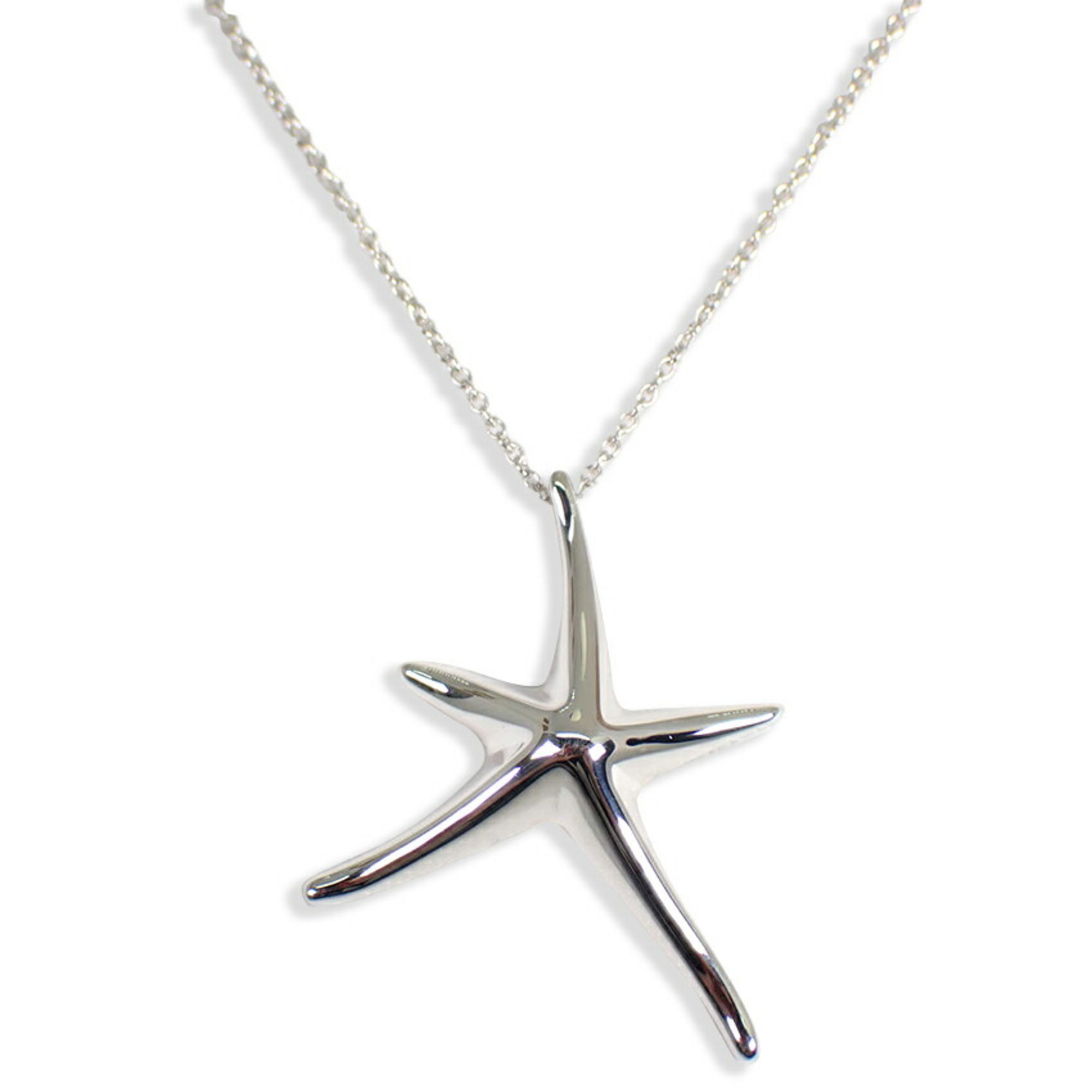 TIFFANY Tiffany 925 Starfish Pendant Necklace