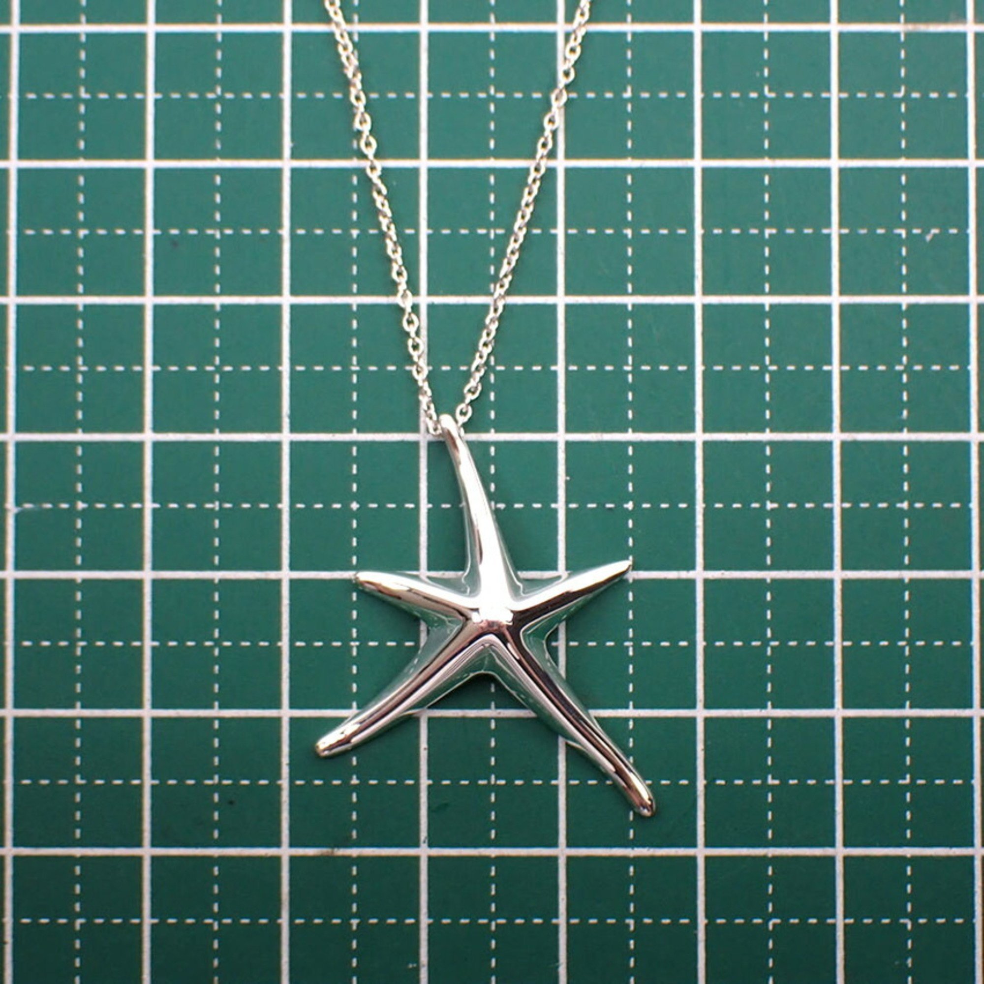 TIFFANY Tiffany 925 Starfish Pendant Necklace