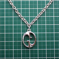 GUCCI 925 Interlocking G Pendant Necklace