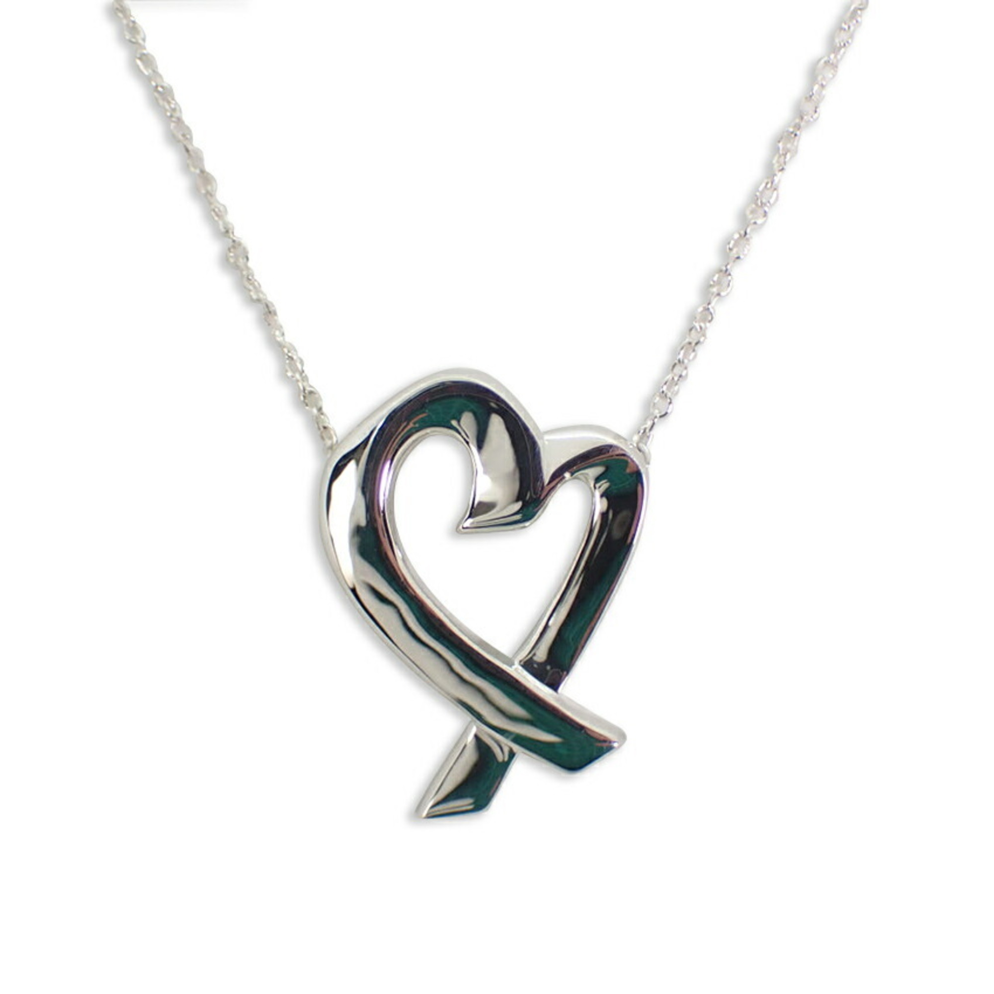 TIFFANY Tiffany 925 Loving Heart Pendant Necklace