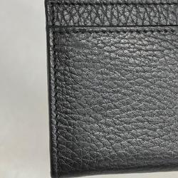 Gucci Business Card Holder GG Marmont 474748 Leather Black Men's Women's