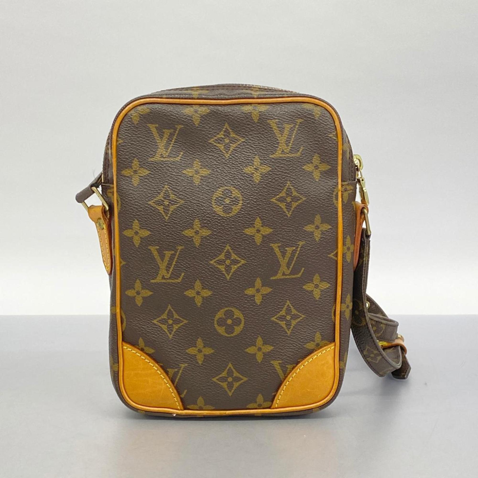 Louis Vuitton Shoulder Bag Monogram Danube M45266 Brown Ladies