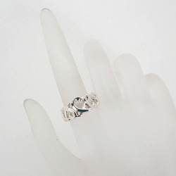 TIFFANY 925 Triple Heart Ring Size 10