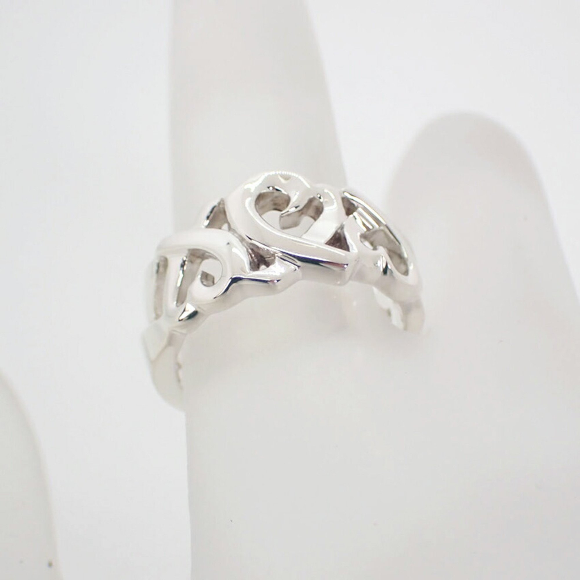 TIFFANY 925 Triple Heart Ring Size 10