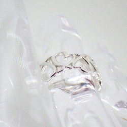 TIFFANY 925 Full Eternity Loving Heart Ring Size 14