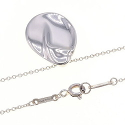 Tiffany Necklace Elsa Peretti Madonna SV Sterling Silver 925 Pendant Choker Women's TIFFANY & CO