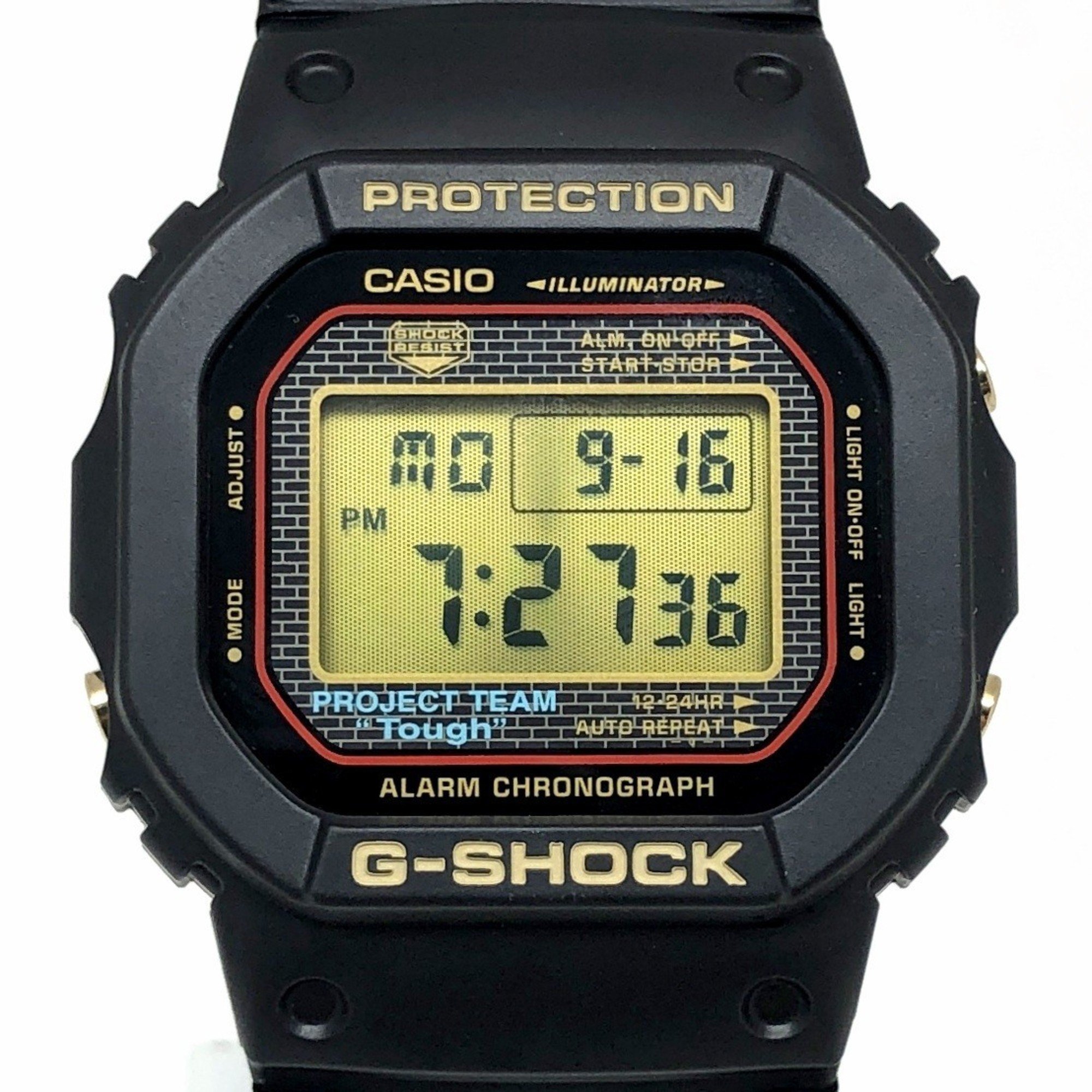 G SHOCK CASIO Watch DW 5025SP 1 25th ANNIVERSARY Anniversary 2008 Limited Edition PROJECT TEAM Tough Gold IP Screw Back Released in May Mikunigaoka