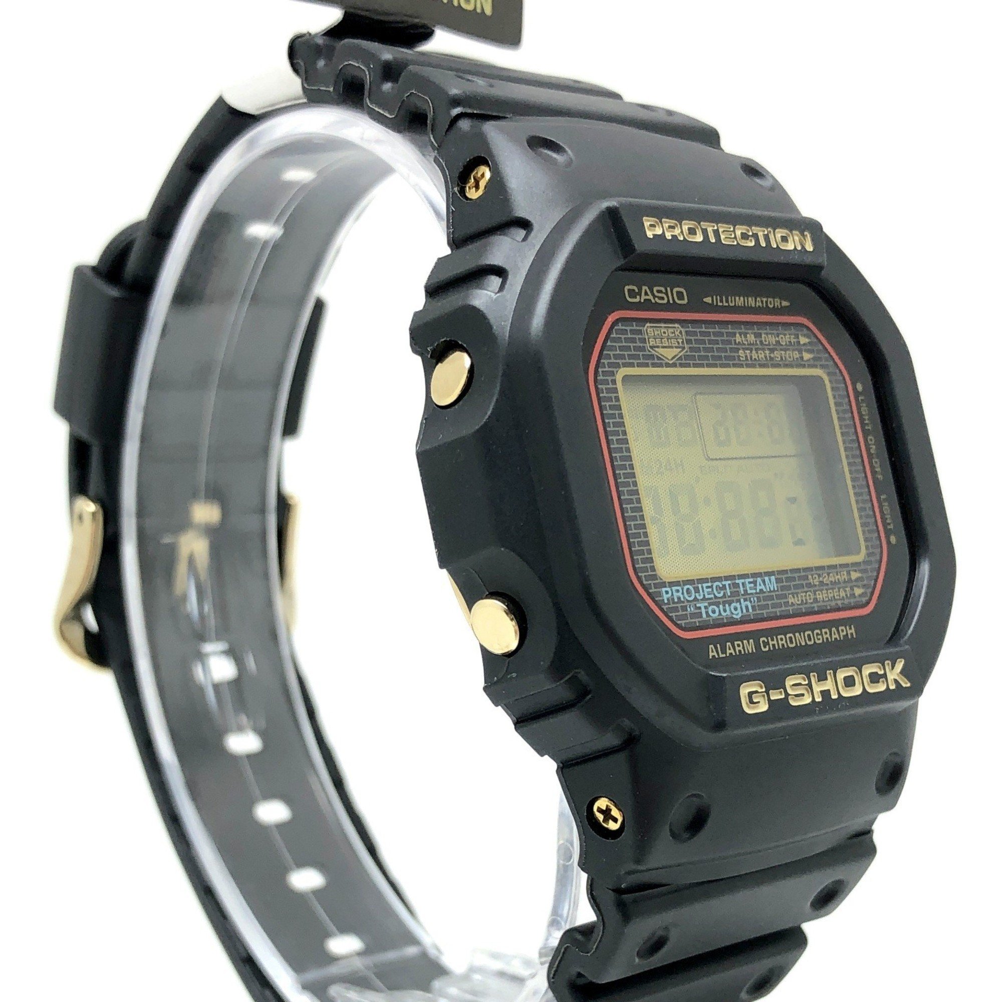 G-SHOCK CASIO Watch DW-5025SP-1 25th ANNIVERSARY Anniversary 2008 Limited Edition PROJECT TEAM Tough Gold IP Screw Back Released in May Mikunigaoka Store ITS634HE92PC