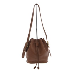 COACH shoulder bag 9952 leather brown ladies Mikunigaoka store ITWQH5SQTJJ0 RM4248M