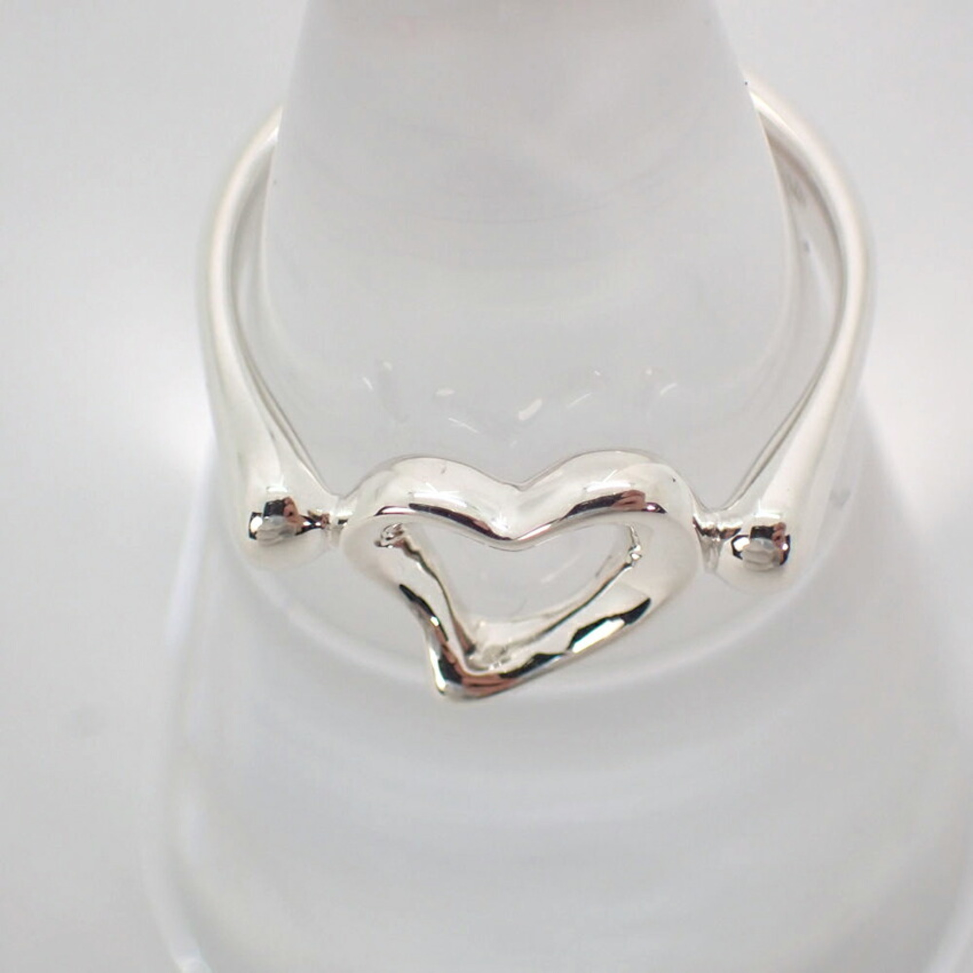 TIFFANY 925 Heart Ring Size 8.5