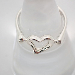 TIFFANY 925 Heart Ring Size 8.5