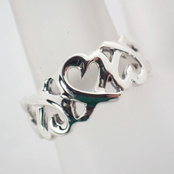 TIFFANY 925 Triple Loving Heart Ring Size 12