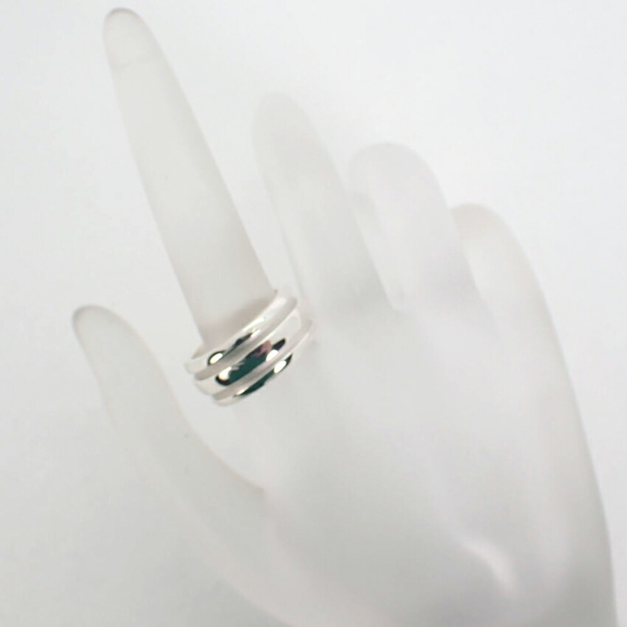 TIFFANY 925 Double Line Ring Size 11