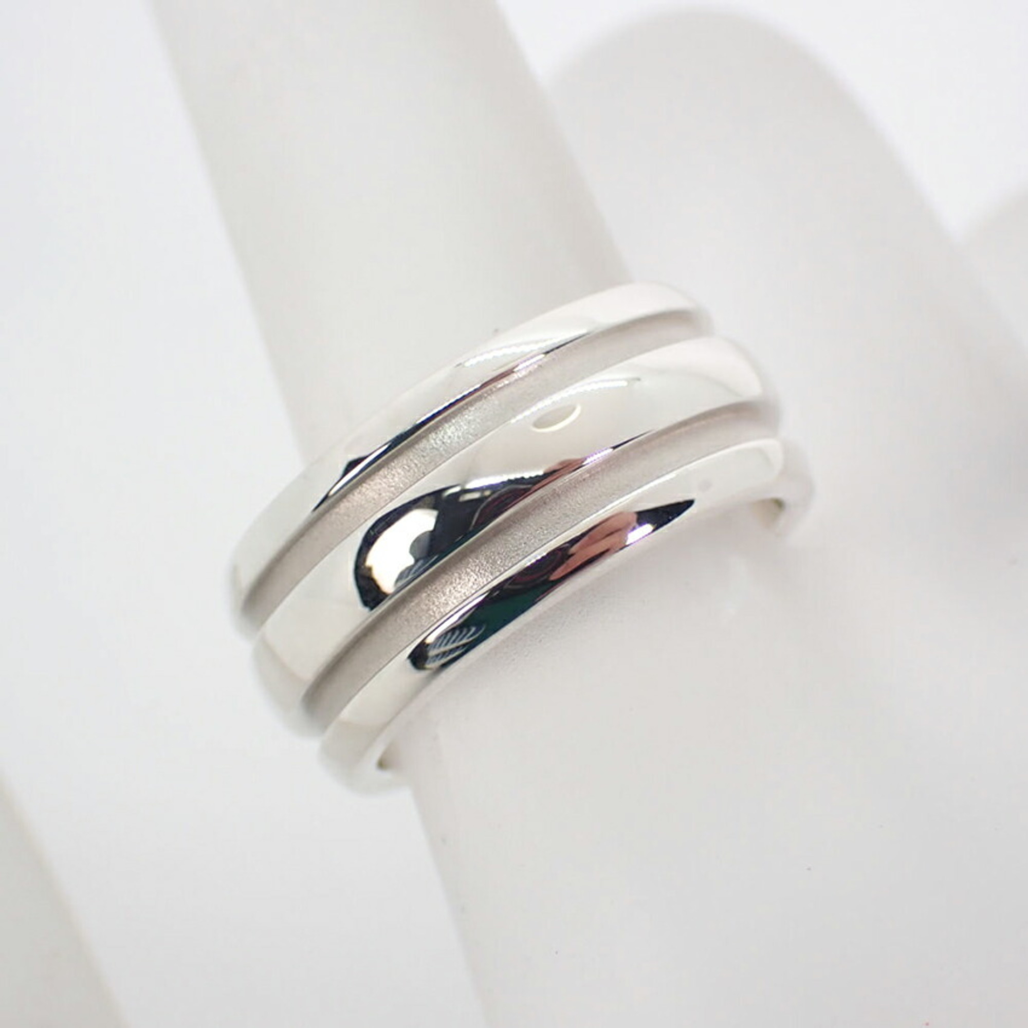 TIFFANY 925 Double Line Ring Size 11