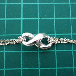 TIFFANY 925 infinity double chain necklace