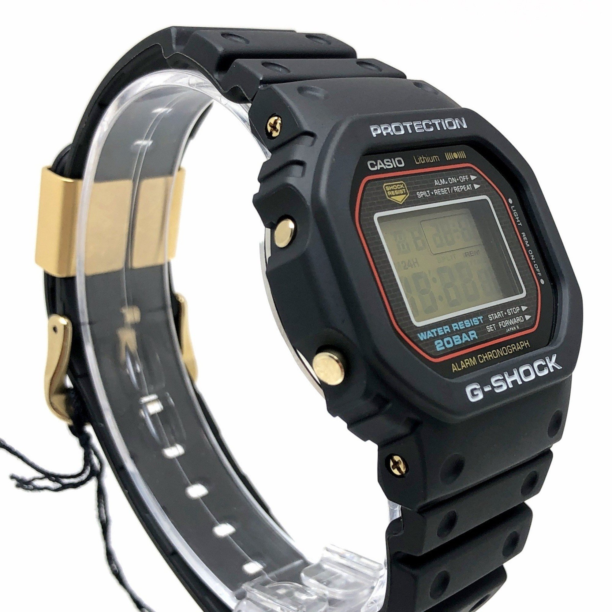 G-SHOCK CASIO Watch DW-1983-1 Restored 10th ANNIVERSARY 1983 Limited Edition Anniversary Model First Reprint Orange Miniature Bezel No Steps Released in May 1993 Mikunigaoka Store IT9FBRO2TTXG