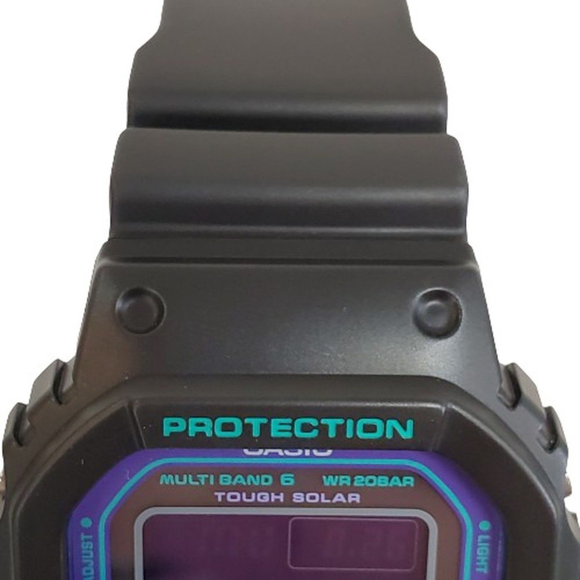 G-SHOCK CASIO Watch GW-B5600BL-1JF Square Digital Bluetooth Radio Solar Tough Speed Multiband 6 Neon Purple Kaizuka Store ITR65FWVRQ1C