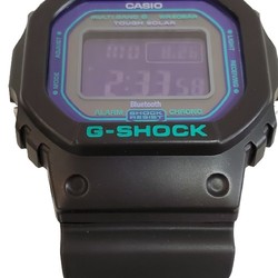 G-SHOCK CASIO Watch GW-B5600BL-1JF Square Digital Bluetooth Radio Solar Tough Speed Multiband 6 Neon Purple Kaizuka Store ITR65FWVRQ1C