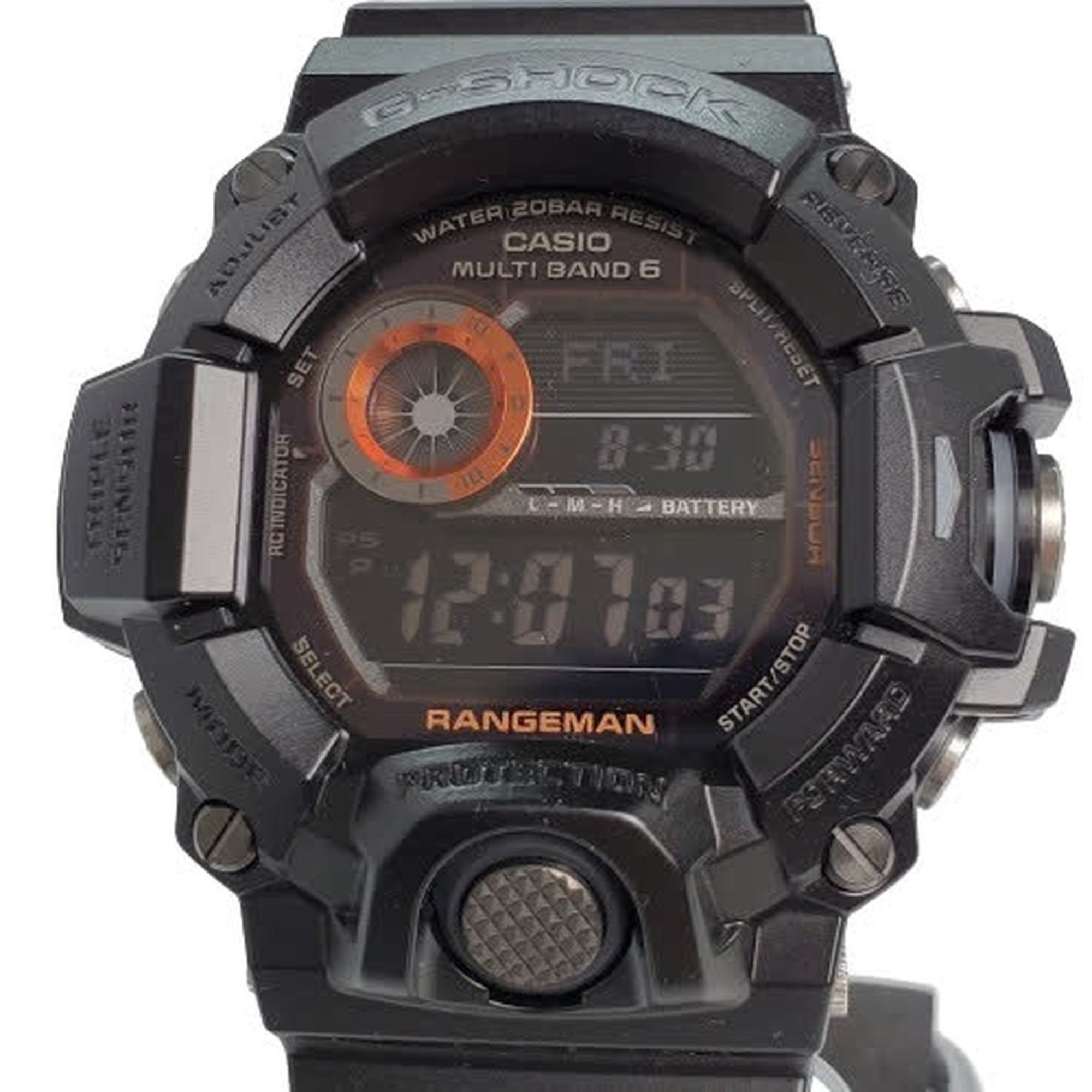 G-SHOCK CASIO Watch GW-9400BJ-1JF RANGEMAN Radio Solar Black Tough Kaizuka Store IT5NBLAFT2X0