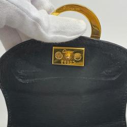 Cartier handbag Panthere enamel black ladies