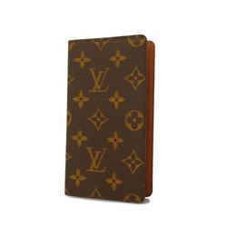 Louis Vuitton Notebook Cover Monogram Pocket M56341 Brown Men's Women's