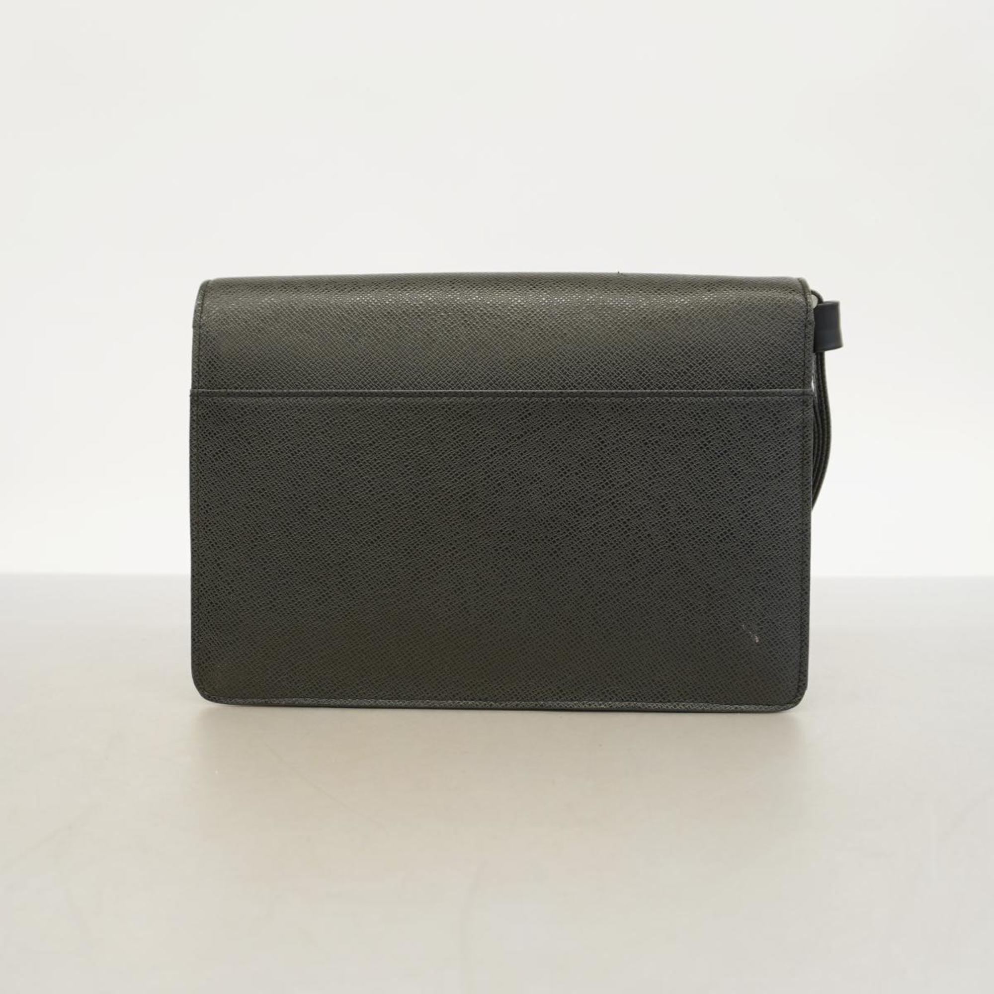 Louis Vuitton Clutch Bag Taiga M30782 Ardoise Men's