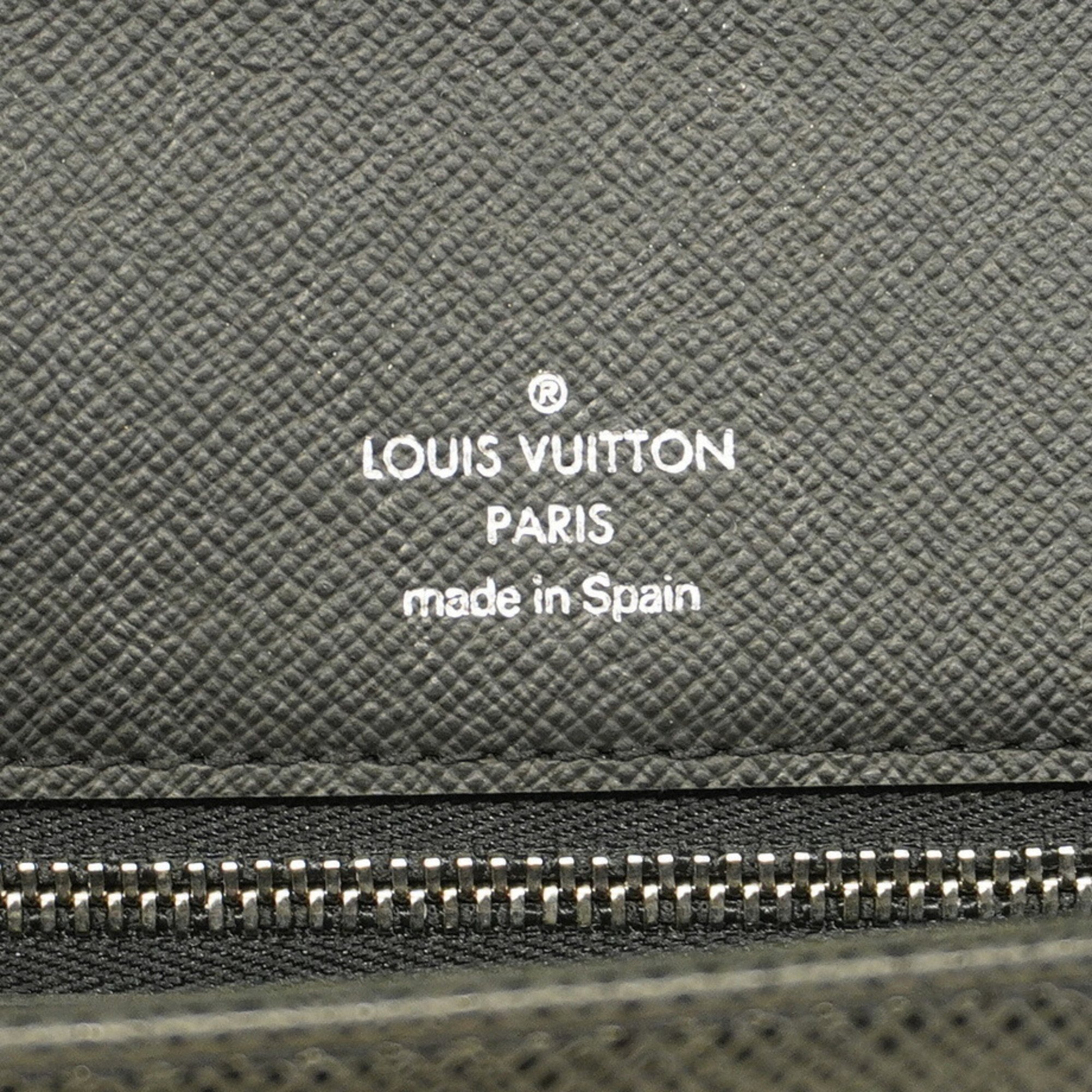 Louis Vuitton Clutch Bag Taiga M30782 Ardoise Men's