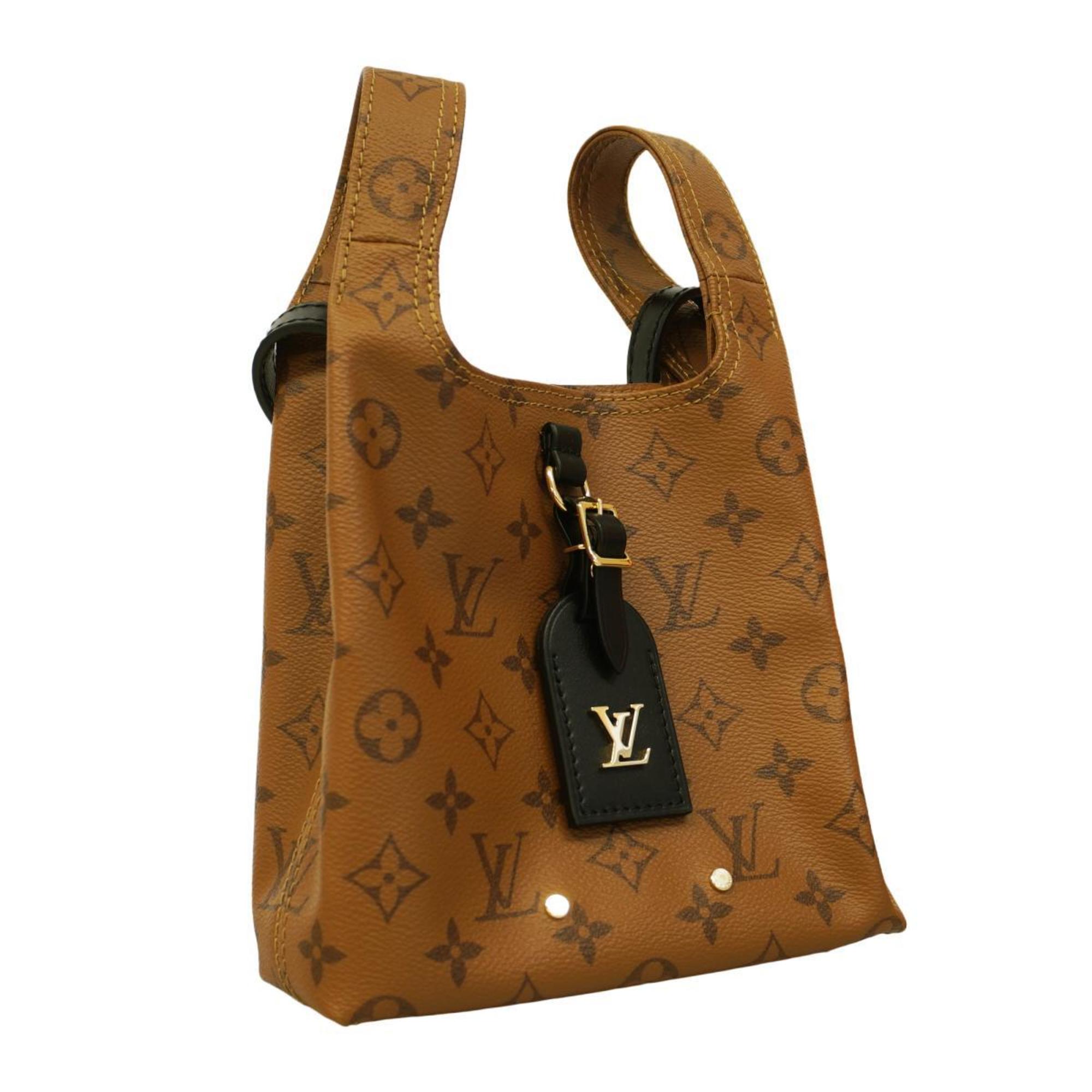 Louis Vuitton Handbag Monogram Reverse Atlantis BB M46816 Brown Ladies