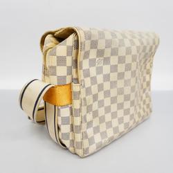 Louis Vuitton Shoulder Bag Damier Azur Naviglio N51189 White Women's