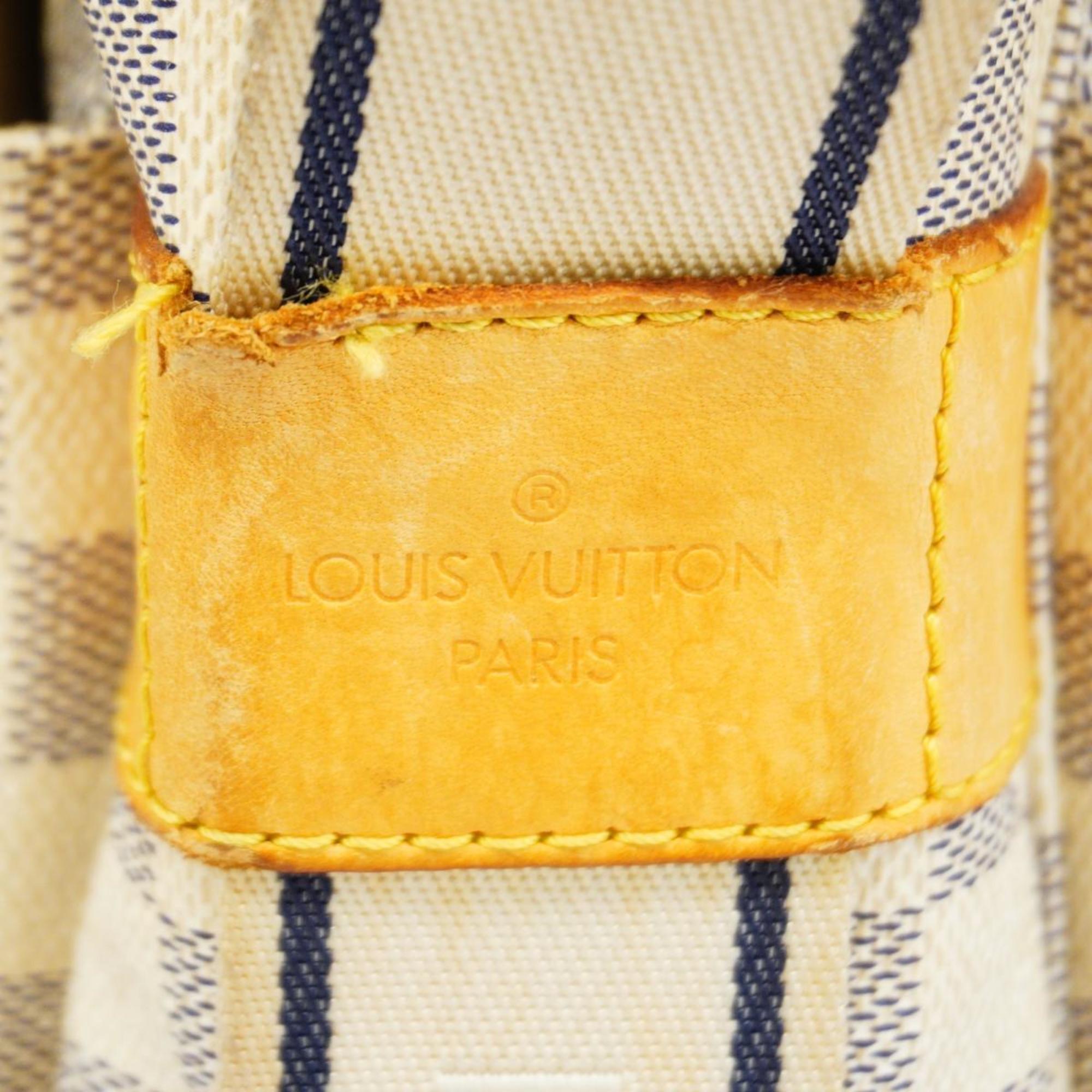 Louis Vuitton Shoulder Bag Damier Azur Naviglio N51189 White Women's