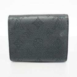 Louis Vuitton Wallet Mahina Portefeuille Iris Compact M62540 Noir Ladies